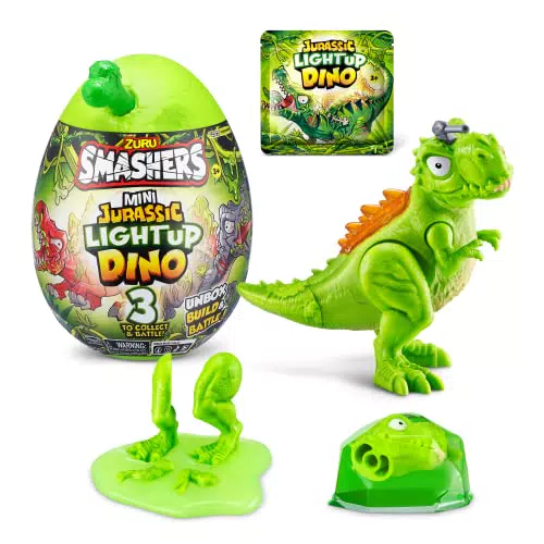 ZURU Smashers Mini Jurassic T-Rex Egg - Gioco Collezionabile Dinosaurs
