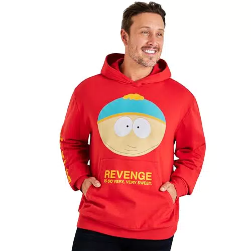 South Park Felpa con Cappuccio Uomo - Comoda ed Elegante, Regalo Ideale