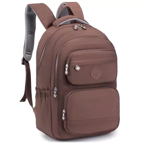 SPAHER Zaino Università Impermeabile per Laptop 15,6" Antifurto e Campeggio