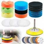 Sporway Spugna per Lucidare Auto - Kit Completo per Lucidatura e Fari