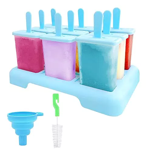 Brand: Stampi per Ghiaccioli Riutilizzabili Senza BPA con Spazzola e Imbuto