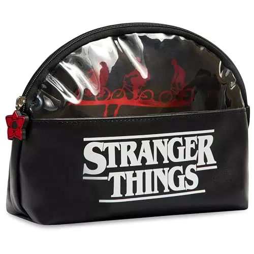 Stranger Things Beauty Case da Viaggio - Pochette per Cosmetici e Trucchi