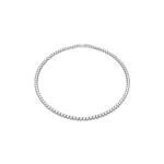 Swarovski Collana Matrix Tennis in Placcato Rodio