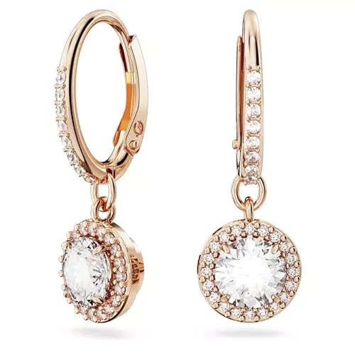 Swarovski Orecchini Pendentivi Constella in Pavé con Taglio Tondo