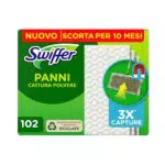 Swiffer Panni Catturapolvere Microfibra - Ideali per Pavimenti e Peli di Animali