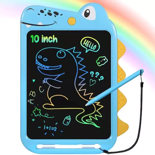Tavoletta Grafica LCD 10 Pollici - Lavagna Cancellabile per Bambini 2-7 Anni