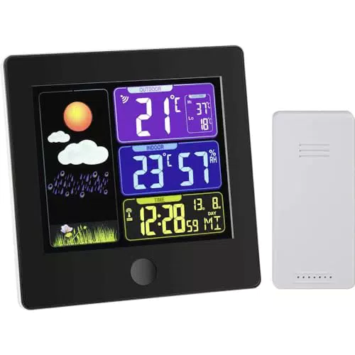 TFA Dostmann Stazione Meteorologica Radio-controllata con Sensore Esterno