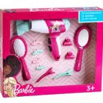 Theo Klein Set da Parrucchiera Barbie con Asciugacapelli per Bambini dai 3 Anni