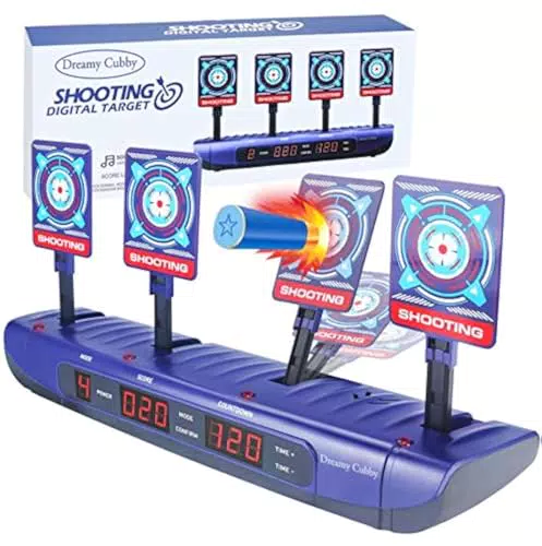 Nerf Tiro Bersaglio Elettrico Digitale per Pistole N-Strike Elite e Mega
