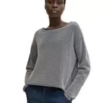 Tom Tailor Maglione Lavorato a Maglia Struttura 1033125