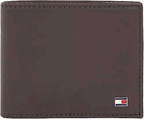 Tommy Hilfiger Portafoglio Uomo Eton Mini Piccolo, Nero