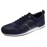 Tommy Hilfiger Sneakers da Runner Uomo Iconic Leather Suede Mix Runner Scarpe Sportive