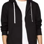 Tommy Hilfiger Felpa con Cappuccio e Zip Essential Fleece Uomo