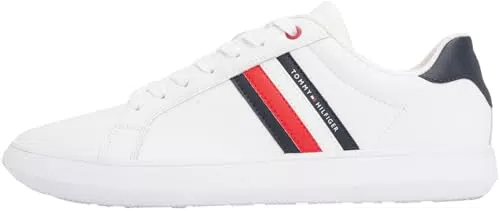 Tommy Hilfiger Sneakers Uomo Essential Leather Cupsole in Pelle
