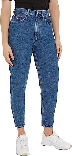 Tommy Jeans Mom Jeans Donna Vita Alta in Denim