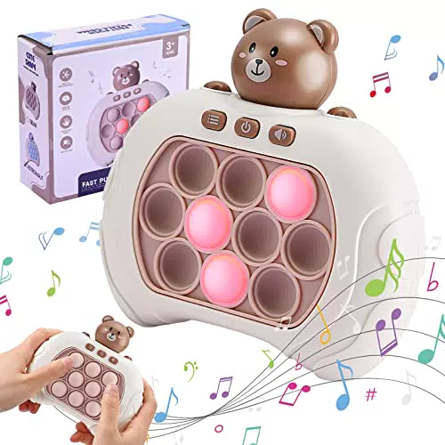 Towwoo Giocattolo Pop It Fidget in Silicone con Sensore Elettronico per Bambini e Adulti
