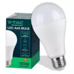 V-TAC Lampadina LED A65 E27 17W (Equivalente 110W) 1710 Lumen Luce Fredda 6500K