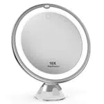Venigo Specchio per Trucco con Ingrandimento 10X e Luci LED Touch Control