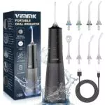 Vimmk Irrigatore Orale Senza Fili - Idropulsore Dentale Ricaricabile IPX7