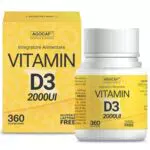 Vitamin D3 2000 UI - Alto Dosaggio per Ossa, Denti e Difese Immunitarie