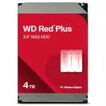 WD Red Plus Hard Disk Interno 4TB per NAS, 5400 RPM, SATA 6 GB/s, 256 MB Cache