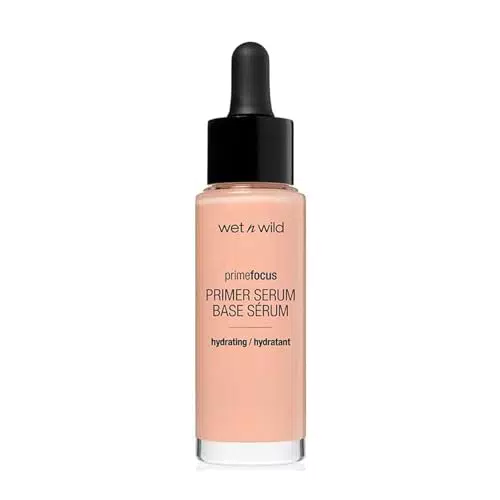 Wet n Wild Prime Focus Primer Serum - Siero Idratante Vellutato con Acqua di Rosa