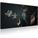 WuKong Tappetino Mouse Oversize Antiscivolo per Giocatori e Ufficio