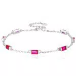 Yinsen Bracciale Donna in Argento 925 con Zirconi Cubici - Regali per Lei