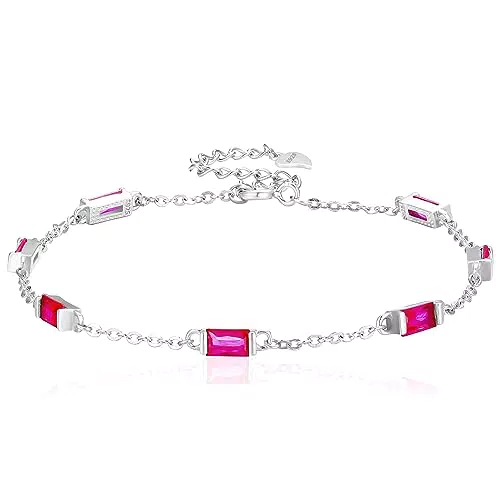 Yinsen Bracciale Donna in Argento 925 con Zirconi Cubici - Regali per Lei