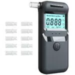 ZukZythepsor Etilometro Portatile Certificato con Display LCD e Alta Precisione