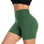 ACTINPUT Pantaloncini Sportivi Donna Yoga Boxer Pantaloni Corti Donna Vita Alta Fitness Ciclismo Allenamento Jogging Shorts Antisfregamento Leggings Corti Hotpants