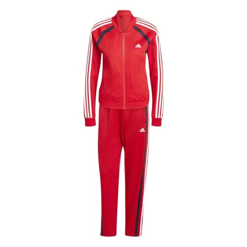 adidas Donna TEAMSPORT TRACKSUIT, better scarlet/white
