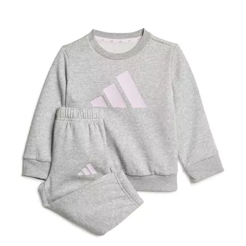 adidas Unisex - Bimbi 0-24 ESSENTIALS JOGGER, Black/White