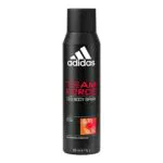 Adidas, Team Force Deodorante Spray Uomo, Fragranza Duratura di 48 Ore