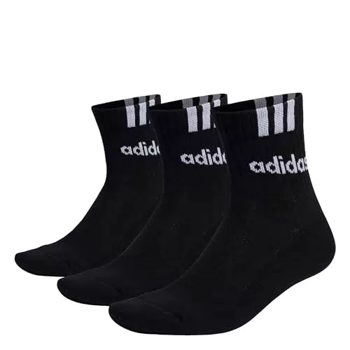 adidas 3-Stripes Linear Calzini Cushioned Unisex per Adulti