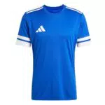 adidas Uomo SQUADRA25 Jersey Short Sleeve, Royal Blue/White