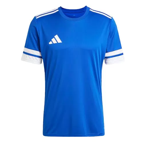 adidas Uomo SQUADRA25 Jersey Short Sleeve, Royal Blue/White