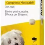AdTab Compresse Masticabili per cani da 2, 5-5, 5 Kg - 3 compresse