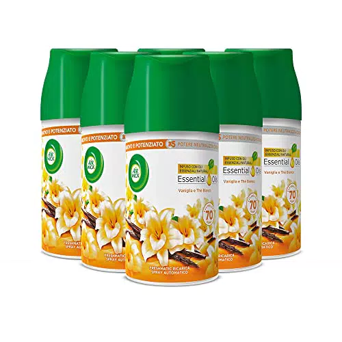Airwick Freshmatic Ricariche Vaniglia e Thè Bianco