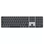 Apple Magic Keyboard con Touch ID e tastierino numerico per Mac con chip Apple - Italiano - Tasti neri ​​​​​​​