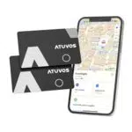 ATUVOS Air Tag Card Wallet Tracker Thin 1.6mm, Smart Tag compatibile con Apple Dov'è