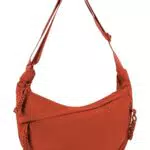 Ausing Borse a Tracolla per Donna Borsa a Mezzaluna Borsa Crossbody Leggero Trasportare Arancione