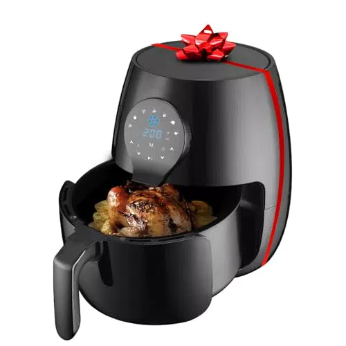 Avilia Friggitrice ad Aria 7.5Litri, 50 pezzi di carta forno in omaggio - Air Fryer Risparmio Energetico