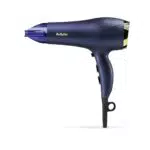 BaByliss 5781PE Asciugacapelli Midnight Luxe 2300W, Funzione ionica anti-crespo