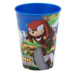 Bicchiere in Plastica per Bambini con grafica di Sega Sonic da 260 ml