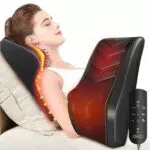 Boriwat collo massaggiatore con calore, Shiatsu massaggiatore 3D ginocchio schiena massaggiatore