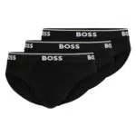 BOSS Lettera 3P Power Mutande, Black 1