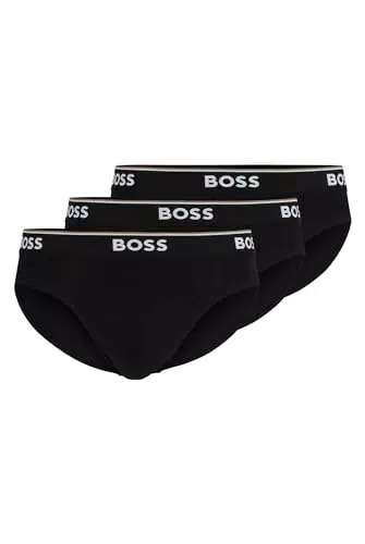 BOSS Lettera 3P Power Mutande, Black 1