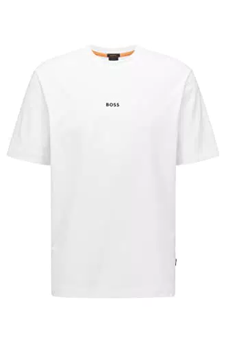 BOSS Tchup, T-shirt, Uomo, Bianco 100, S