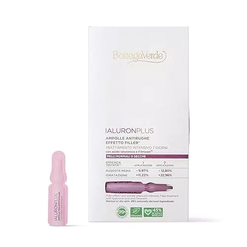 Bottega Verde - Ialuron Plus, Ampolle Antirughe Effetto Filler